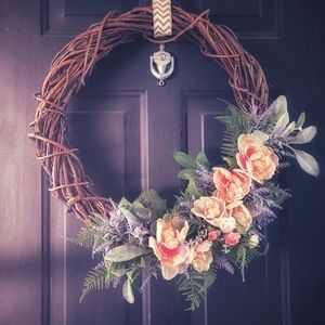 Seasonal Wreath 19inches wide